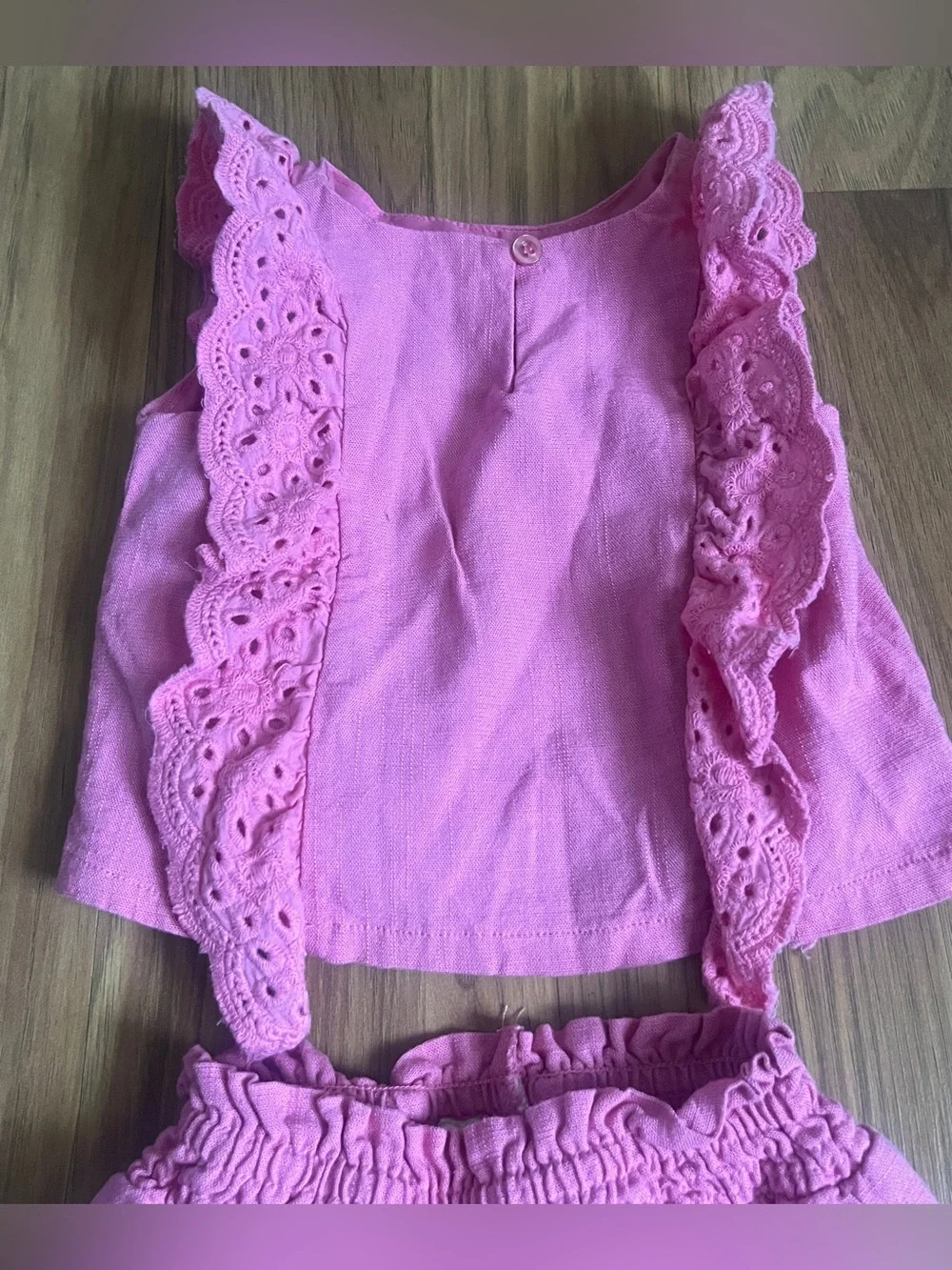 8 Piece Girls Bundle/Lot of Matching Sets Size 18 M Summer